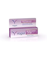 VAGISIL Medicated Creme For Women with Lidocaine, Fast Relief from Intimate Itch, Burning &amp; Irritation, Non-Staining &amp; Non-Greasy Anaesthetic Formula, Medicated Cream, 30 g ( Pack of 1)