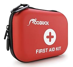 ROOBUCK First Aid Kit for Hiking, Backpacking, Camping Travel, Car & Cycling. With Waterproof Laminate Bags Protect Your Su…