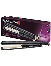 Remington Plancha de Pelo Ceramic Slim - Placas Flotantes Extralargas, Cerámica Anti-estática, Turmalina, Capa Protectora Teflón, Protección y Brillo, Temperatura 230°C, Calentamiento 15s - S3500