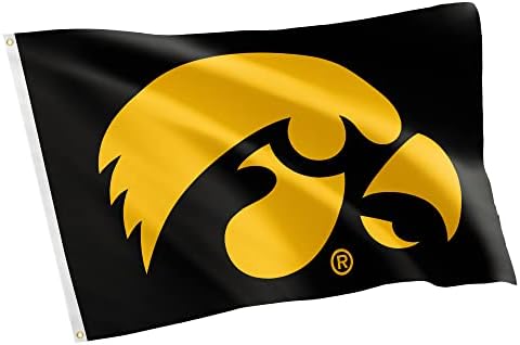 Desert Cactus University of Iowa Hawkeyes Banners 100% Polyester Indoor Outdoor 3x5 feet Flags (Style 1)