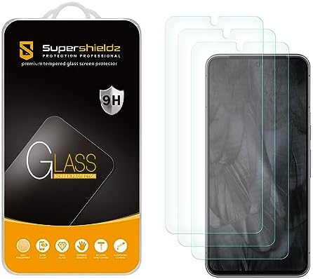 Supershieldz (3 Pack) Designed for Google (Pixel 8 Pro) Tempered Glass Screen Protector, Anti Scratch, Bubble Free