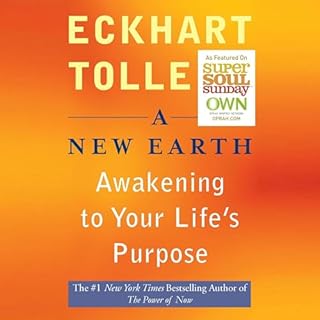 A New Earth Audiolibro Por Eckhart Tolle arte de portada