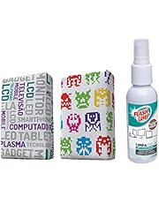 Flash Limp KIT0528 - Kit com 2 Esponjas Microfibra e 1 Limpa Telas Spray 120ml