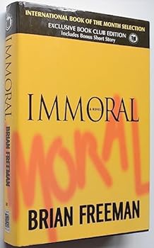 Hardcover Immoral (Jonathan Stride) Book