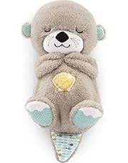 Fisher-Price Nutria Hora de Dormir - Peluche Musical - con Movimiento, Sonidos y Luces Relajantes - Regalo para Bebés de 0+ Meses (FXC66)