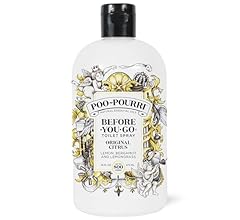 Poo-Pourri Before-You-Go Toilet Spray, Original Citrus, Refill Bottle 16 Fl Oz - Lemon, Bergamot and Lemongrass