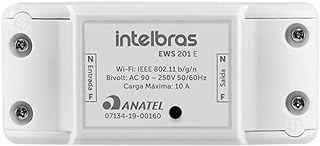 Interruptor Controlador de Cargas Izy Smart Wi-Fi EWS 201 E Branco Intelbras