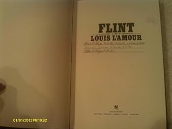 Hardcover Flint (The Louis L'Amour Collection) Book