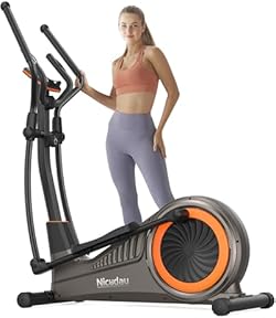 Niceday Elliptical Machine, Elliptical Exercise Machine for Home with Hyper-Quiet Magnetic Driving System, Ell