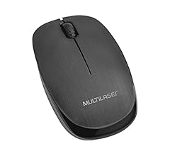 Mouse Sem Fio Standard Conexão Usb 1200dpi 3 Botões Design Ergonômico Preto - MO251