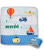 Alfombra Bebe Acolchada Plegable 120x120 cm - Certificado EN71 - Tapete de Actividades Bebe Antideslizante - Alfombra de Juegos Bebe para Gatear, Jugar – Manta Actividades Bebe