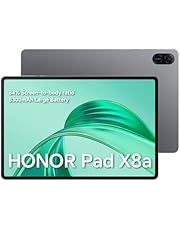 HONOR Pad X8a - Tablette Wi-FI 11 Pouces, 4Go+128Go, Écran 90Hz FullView, Batterie 8300mAh, 4 Haut-parleurs, Métal Body, Android 14, Space Grey