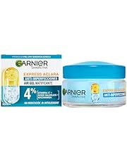 Garnier Express Aclara Crema Hidratante Matificante Anti-imperfecciones, controla oleosidad e hidrata con Vitamina C, Acido salicílico y Niacinamida, 50g