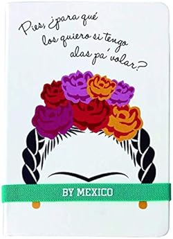 Libreta Rayada Magdalena "la Floreada" BY MEXICO 80 hojas