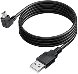 Storite 1.5M 90 Degree (Right Angle) USB 2.0 A to Mini 5 pin B Cable for External HDDS,Camera and Card Readers