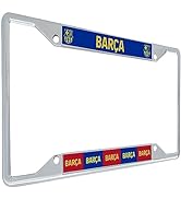 FC Barcelona Barça License Plate Frame Football Club Soccer Futbol Metal for Front or Back of Car...