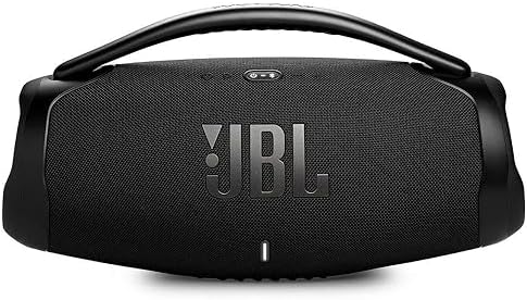 JBL, Caixa de Som, Boombox 3 Wi-Fi, Bluetooth, À Prova D'água e Poeira - Preto