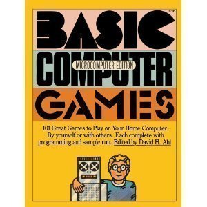 Paperback Basic Computer Games Book