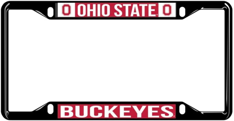 Ohio State Buckeyes Black Tag Frame