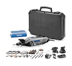 Dremel 4300-5/40 High Performance Rotary Tool Kit with LED Light- 5 Attachments & 40 Accessories- Engraver, Sander, and Pol…