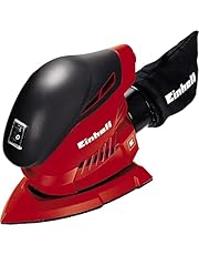 Einhell Multilijadora - TH-OS 1016. 100 W, 24.000 1/min de velocidad de oscilación, agarre suave, bolsa de filtro, extracción de polvo, incluye 1 pieza de papel de lija