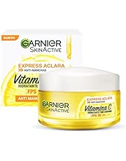 Garnier Skin Active Face Express Aclara Crema hidratante, tono uniforme con FPS30, 50 mililitro