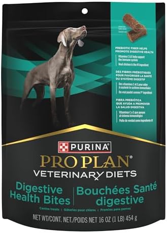 Purina Pro Plan Veterinary Diets Digestive Health Bites Dog Treat Chews - 16 oz. Pouch