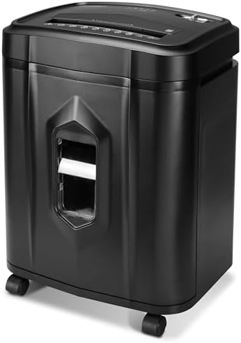 Aurora AU1645XA 16-Sheet Cross-Cut Paper and CD/Credit Card Shredder/5-Gallon Pullout Basket/ 30 Minutes Run Time