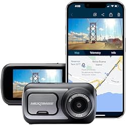 Nextbase 422GW Dash Cam Small with APP- Full 1440p/30fps Quad HD Recording in Car Camera- Amazon Alexa Voice C