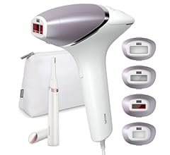 Lumea Prestige Depiladora IPL, Tecnología Sense IQ, Luz Pulsada, con cable, 4 Cabezales Inteligentes (Cuerpo, Bikini, Axila…