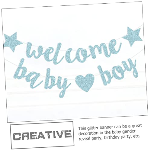 Buying Guide | Luxshiny 4pcs Baby Party Latte Shower Banners Prince ...