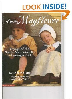 Paperback On the Mayflower: Voyage of the Ship's Apprentice and a Passenger Girl Book