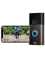 Ring Videodeurbel op batterij (Video Doorbell 2de generatie) | 1080p HD-video, geavanceerde bewegingsdetectie, en eenvoudige installatie | Ring Protect-proefperiode (30 dagen gratis)
