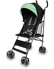 Ingenuity: ity by Ingenuity Smooth Stroll Convenience Stroller, Lightweight, with Aluminum Frame, Large Seat Area, 2 Position Recline, Extra Large Storage Basket – for Travel