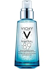 Vichy Minéral 89 - Ácido Hialurónico en suero diario para rostro que fortalece e hidrata la piel para una apariencia sana de la piel, apto para piel sensible