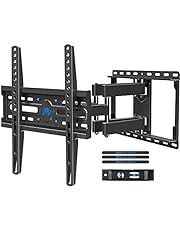 Mounting Dream TV Wall Mount for 32-65 Inch TV, TV Mount with Swivel and Tilt, Full Motion TV Bracket with Articulating Dual Arms, Fits 16inch Studs, Max VESA 400X400 mm, 99lbs, MD2380