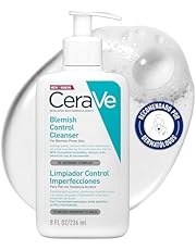 CeraVe Espuma limpiadora antiacné/Imperfecciones para piel grasa, 236 ml&#39;