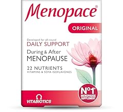 Menopace Original - No. 1 Menopause Supplement for Women. by Vitabiotics. 30-Day Vitamin Perimenopause formula - Pack of 1 …