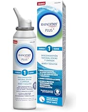 Rhinomer Fuerza Suave - Solución Hipertónica, Descongestión nasal efectiva, 100% Natural, Optima para gripe y resfriado