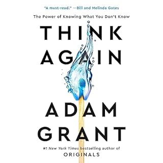 Think Again Audiobook By Adam Grant cover art