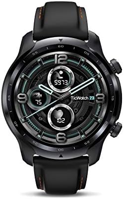 Ticwatch Pro 3 GPS Smart Watch Men's Wear OS Qualcomm Snapdragon 4100 Platform Health Fitness Monitor 3-45 Days Battery Life NFC Heart Rate Sleep Tracking IP68 Waterproof