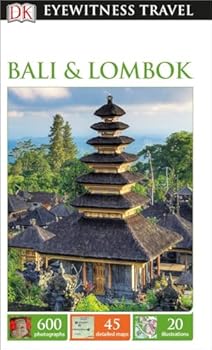 Paperback DK Eyewitness Travel Guide Bali and Lombok Book