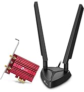 TP-Link WiFi 6E AXE5400 PCIe WiFi Card (Archer TXE75E), Tri Band Wireless Adapter with Bluetooth ...