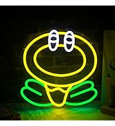 Mario Bros Fire Flower Neon Sign for Room Decor Neon Anime Sign Super Mario Fire Flower Neon Ligh...