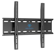 PERLESMITH Fixed TV Wall Mount Bracket, Low Profile Design for Most 26-60 inch LED LCD OLED-4K Flat Screen TVs up to 115lb,…