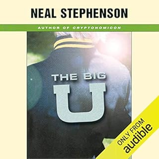 The Big U Audiolibro Por Neal Stephenson arte de portada