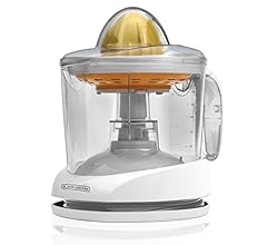 BLACK+DECKER 32oz Electric Citrus Juicer, CJ625, Pressure Activated, Adjustable Pulp Control, Dishwasher-Safe