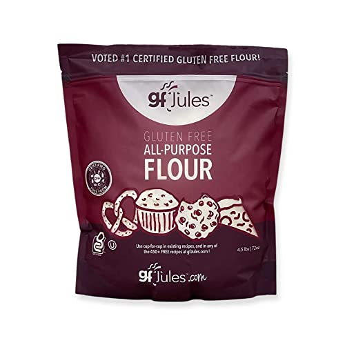 gfJules Gluten Free Flour - Voted #1 by GF Consumers 4.5 lb Bag, Pack of 1