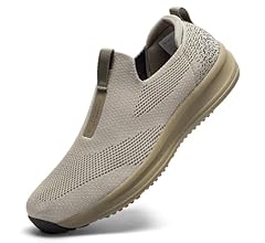 Men's Running Shoes Casual Slip on Walking Tennis Gym Sneakers Lightweight Breathable Mesh Workout Sports Soft Sole