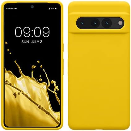 Rubberized TPU Case for Google Pixel 7 Pro - Radiant Yellow